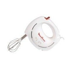 Moulinex Hand Mixer Easy Max - 200W, SS Whisk, Plastic Whisk ABM11A30