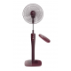 Tornado Stand Fan 16 Inch 4 Blades Remote Red TSF-75RED