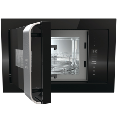 Gorenje Built-In Microwave Oven 60 cm with Grill Electronic Control Black BM235ORAB