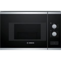 Bosch Built-In Microwave 20 L with Grill Black BFL520MS0