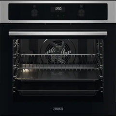 Zanussi Built-In Electric Oven With Fan 60 cm Stainless Steel ZOHKD4X1A