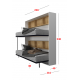 XPAND Furniture Double Decker Wall Bed 100 *195 cm XPB1004