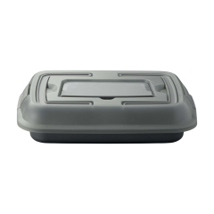 Berghoff Leo Covered Cake Pan with Slicer Gray 8500030