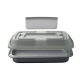 Berghoff Leo Covered Cake Pan with Slicer Gray 8500030