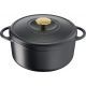 Tefal Heritage Cast Iron Round Saucepan 19 cm 2.2 L Black E2230204
