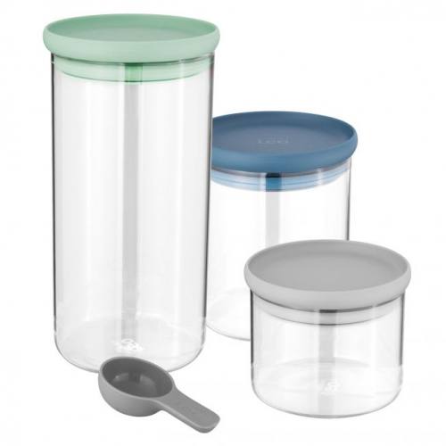Berghoff Ron Glass Food Containers Set 3 Pieces 3950125