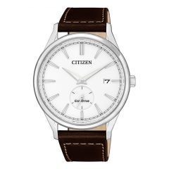 Citizen Eco-Drive Watch for Men Leather 40 mm Brown BV1119-14A