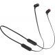 JBL Tune 125 Bluetooth Wireless Sports Neckband Noise Cancelling Earphones with Microphone TUNE-125BT-BK (TW)