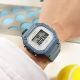 Casio Women's Watch Diametre 43.2 mm Digital Square Face Resin Band Blue W-218HC-2AVDF