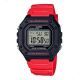 Casio Watch for Men Dimetre 43.2 mm Digital Resin Band Red * Black W-218H-4BVDF