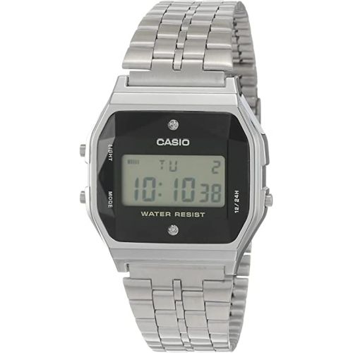 CASIO Men's Digital Watch Water Resistant Stainless Steel A159WAD-1DF