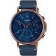 Casio Men's Watch Leather Water Resistance Blue MTP-E321RL-2AVDF