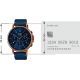 Casio Men's Watch Leather Water Resistance Blue MTP-E321RL-2AVDF