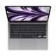 Apple MacBook 13 inch M2 Chip with 8‑core CPU and 10-core GPU 256GB SSD Space Grey MNEH3AB-A