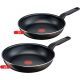 Tefal Intense Frypan Set 2 pieces Size 20,26 Dark Brown T-403841101