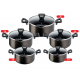 Tefal XL Intense Stewpot Set With Glass Lid 10 Pieces 403841102