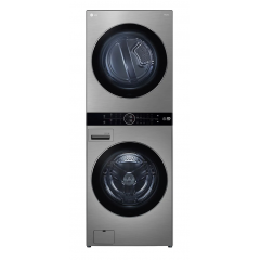 LG WashTower™ With Center Control TurboWash360™Ready to Dry Inverter Heat Pum Dryer FWT2116SS