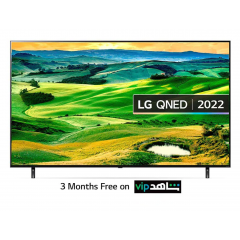 LG Real 4K NanoCell LED TV 75 Inch QNED80 Series Cinema Screen HDR WebOS Smart AI ThinQ Local Dimming 75QNED806Q