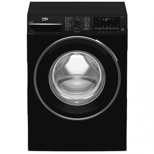 BEKO Washing Machine Full Automatic Digital 10 KG 1600rpm Steam Inverter Black B3WFU501040BCI