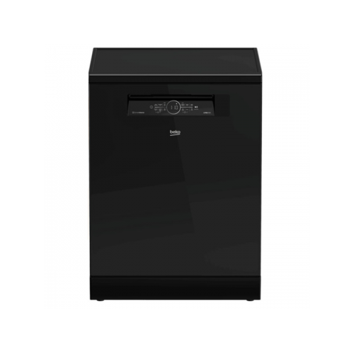 BEKO Dishwasher 60 cm 6 program 15 person Glass Black BDFN36531GB