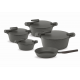 Pyrex Artisan Cookware Set 13 pieces Granite Gray 057131113