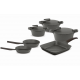 Pyrex Artisan Cookware Set 13 pieces Granite Gray 057130313