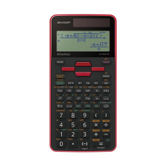 SHARP WriteView Scientific Calculator 422 Function Red EL-W531TG-RD