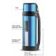 La Vita Stainless Steel Travel Bottle 1L Metallic BLUE 6223004508042