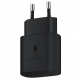 Samsung Fast Charge 25W Travel Adapter With Type-C Charging Cable Black EP-TA800XBEGWW