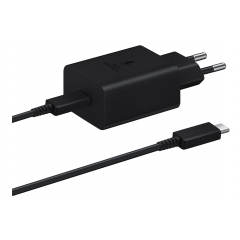 Samsung PD Fast Charge Power Adapter 45W Type-C To Type-C With Cable Black EP-T4510XBEGEU