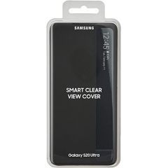 Samsung Galaxy S20 Ultra Clear View Flip Cover Black EF-ZG988CBEGWW