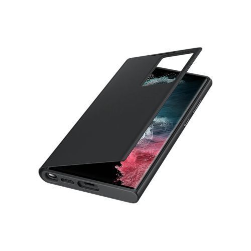 Samsung Galaxy S22 Ultra Clear View Flip Cover Black EF-ZS908CBEGWW