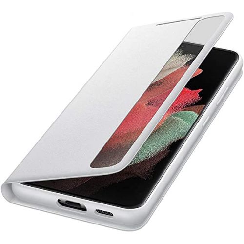 Samsung Galaxy S21 Ultra Smart Clear View Flip Cover Gray EF-ZG998CJEGWW