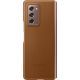Samsung Galaxy Z Fold 2 Leather Flip Cover Brown EF-VF916LAEGWW