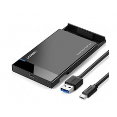 Ugreen 2.5 Inch Hard Drive Box with Micro-B to USB-A 3.0 Cable US221