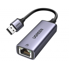 Ugreen USB to RJ45 Ethernet Adapter Aluminum Case Gray CM209