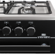 Unionaire Cooker 5 Gas Burners 90*60 cm Full Stainless With Fan Black C69SS-GC-511-ICSH-2W-AL