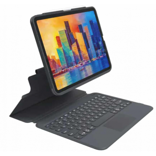 Zagg Wireless Keyboard for Apple iPad Pro 12.9 Bluetooth Multi-Device Laptop Style Keyboard Apple Pencil Holder
