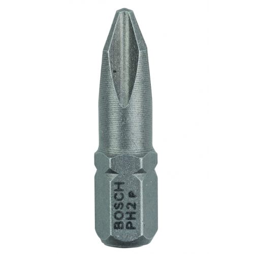 Bosch Screwdriver Bit Extra Hard PH 2 25 mm 100 Pieces 2607001514