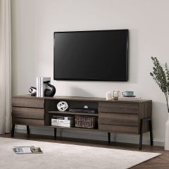 Wood & More Mdf Table 160*50*30 cm Brown TV-Stand-160