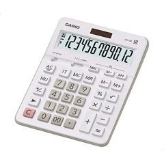 Casio Desktop Calculator 12 Digits White GX-12B-WE-W-DC