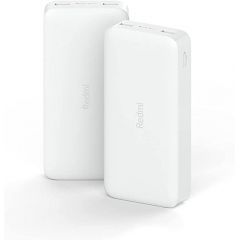 Xiaomi Redmi Fast Charge Power Bank 20,000mAh18W Dual USB Input Output White VXN4285GL