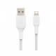 Belkin Braided Lightning to USB-A Cable 3m White CAA002BT3MWH