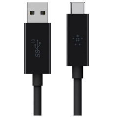 Belkin 3.1 USB-A to USB-C Cable Black F2CU029BT1M-BLK