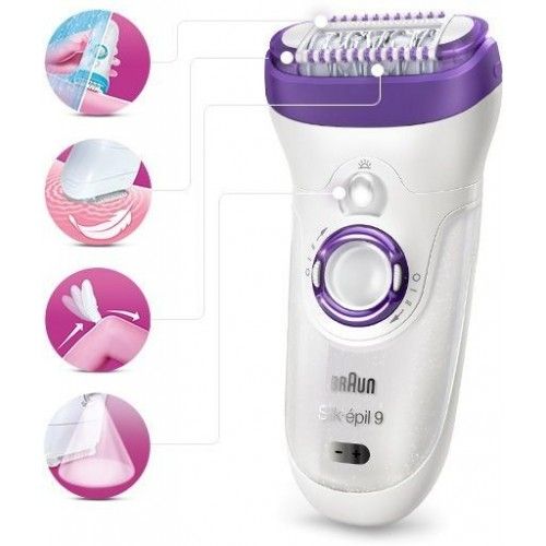 Braun Silk Epil 9 Wet & Dry Cordless Epilator SE9561 Prices Features in Egypt. Free Home Delivery. Cairo Sales Stores