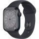 Apple Watch Series 8 GPS 45mm Black Aluminium Case with Black Sport Band Regular MNP13AE-A