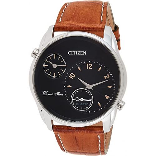 Citizen Casual Watch For Men Diameter 44 mm Analog Leather AO3030-08E