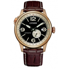 Citizen Watch for Men Leather 42mm Brown NJ0143-19E