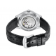 سيتيزن ساعة يد جلدية ميكانيكية بعقارب سوداء للرجال NH8390-20L
