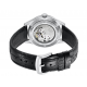 سيتيزن ساعة يد جلدية ميكانيكية بعقارب سوداء للرجال NH8390-20H